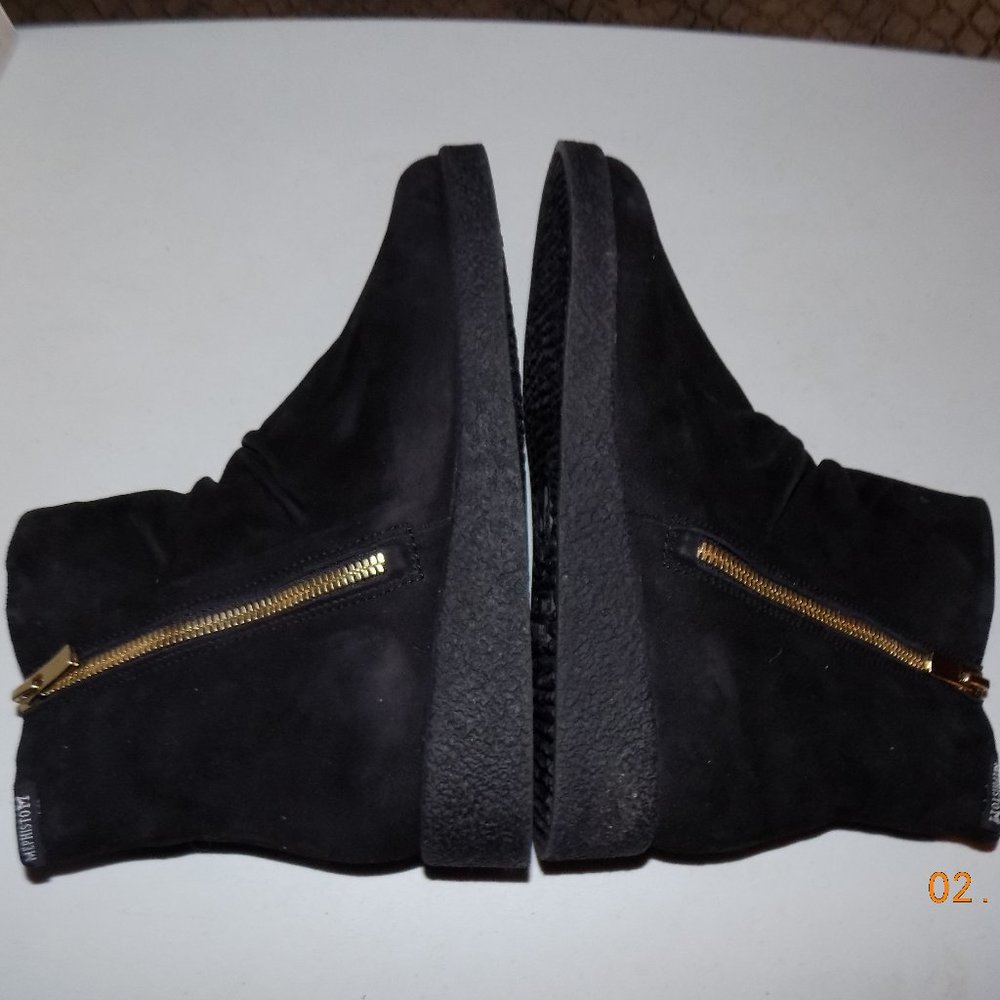 Mephisto Cassandra Black Suede US6.5